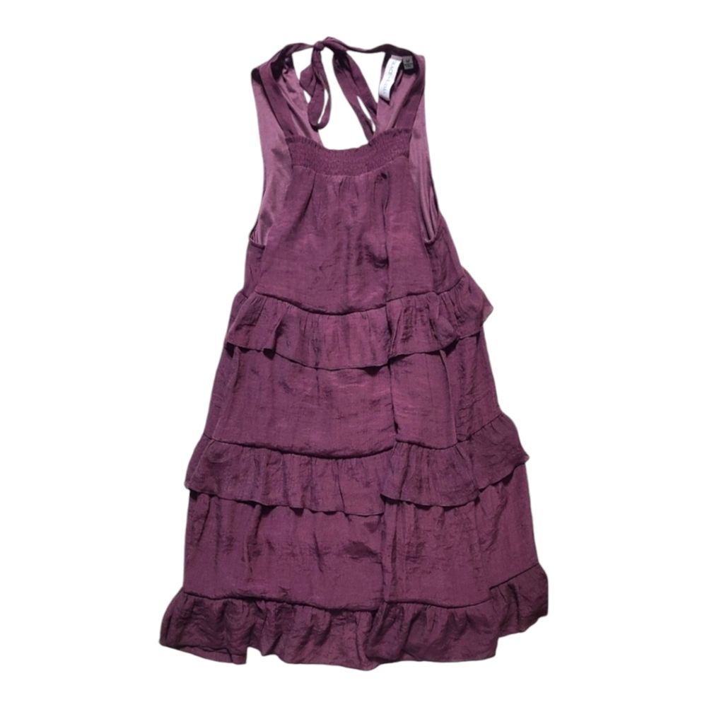 Grace + Karma dress purple with ruffles M. Perfect for HOCO - Picture 8 of 8
